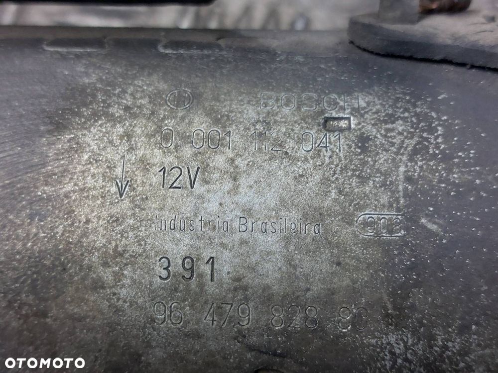 ROZRUSZNIK PEUGEOT PARTNER I BERLINGO I 1.4 8V 9647982880 0001112041 - 2