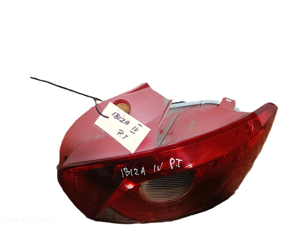 SEAT IBIZA IV 08-12 HB LAMPA PRAWY TYŁ PRAWA TYLNA PT EU * - 2
