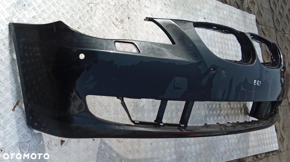 Zderzak przód BMW E60 PDC Spryski 51117178068 - 4