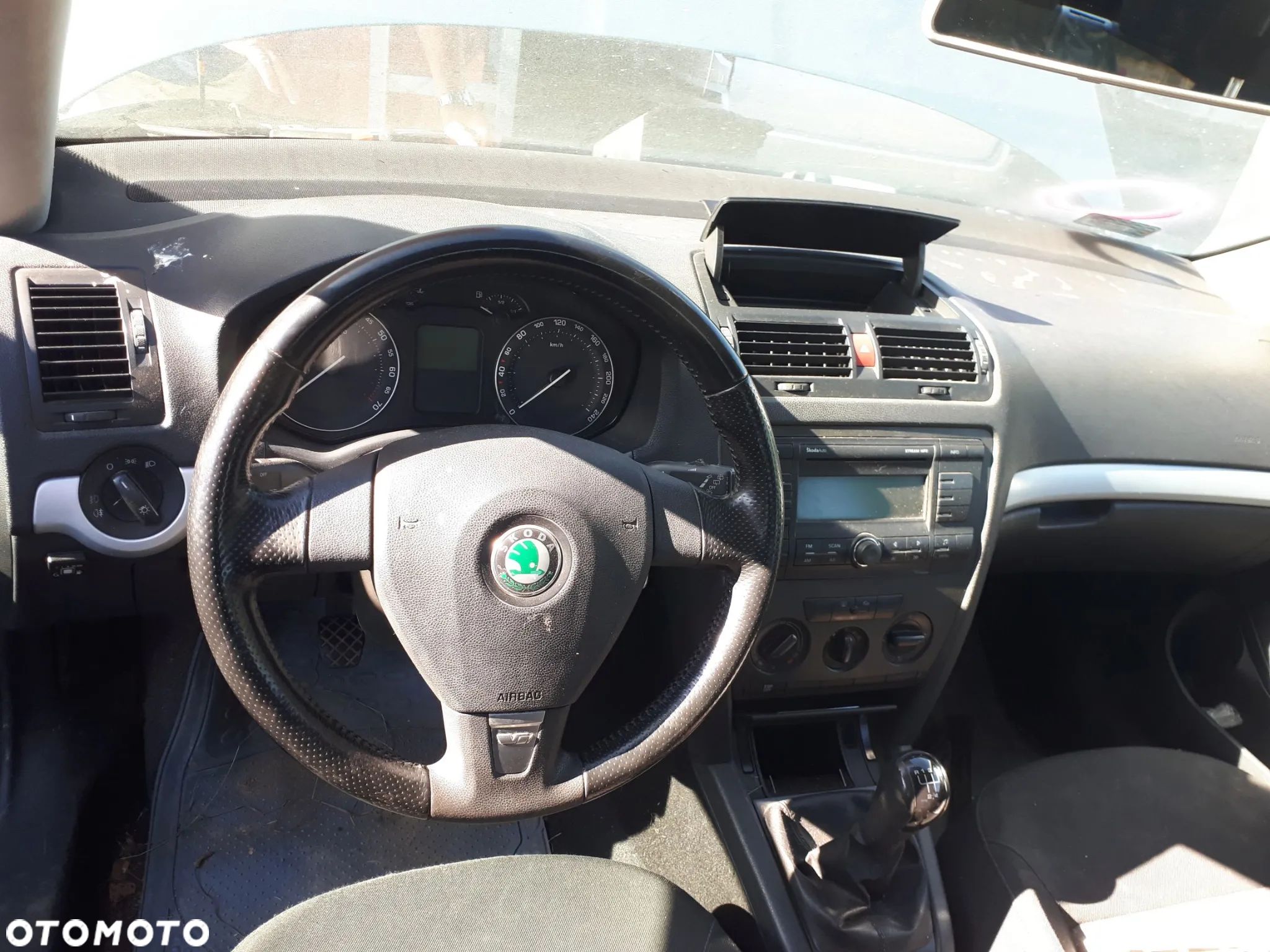 SKODA OCTAVIA II VRS RS 04-08 KIEROWNICA SKÓRA SKÓRZANA - 1