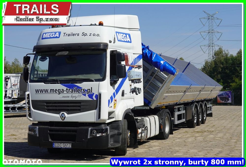 Inny 25m³ obj. wywrot boczny, podłoga gr. 5,0 mm HARDOX 450 !!! - 7