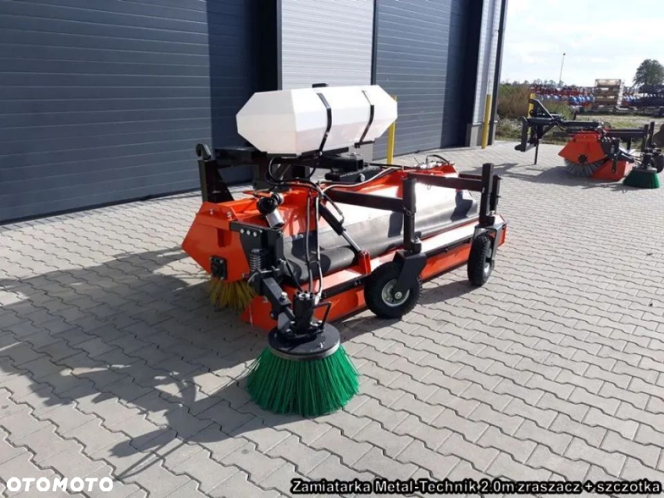 Nowa ZAMIATARKA TALEX METAL-TECHNIK 1,4 - 2,8 m euroramka TUZ Tur Ładowarka RATY - 7