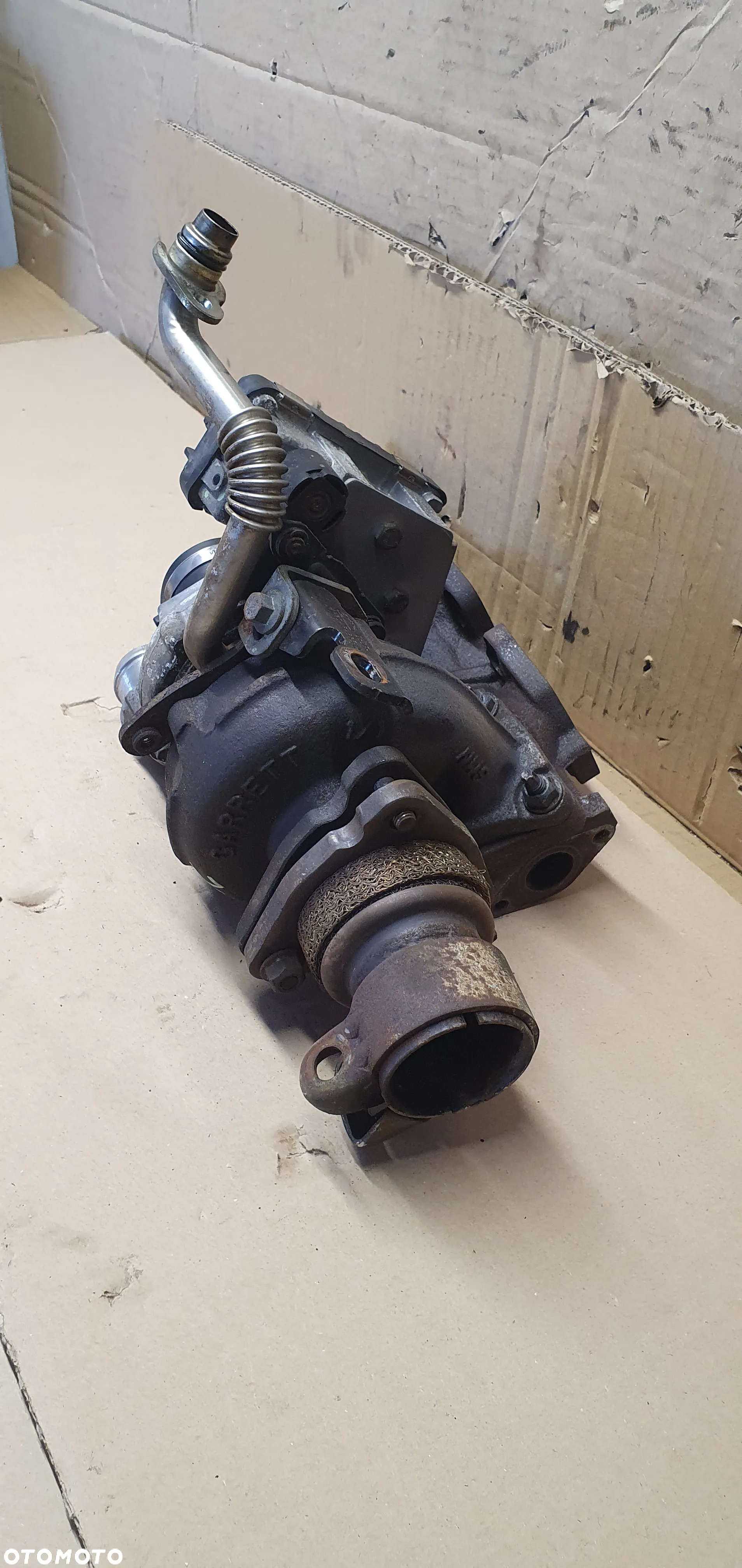 Turbina turbosprężarka turbo nastawnik kolektor Jaguar XF X250 2.7 TDV6 6R8Q-6K682-AD - 5
