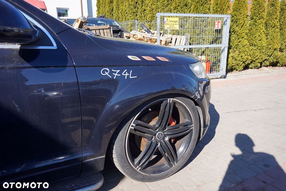 MASKA ZDERZAK BŁOTNIKI LAMPY Q7 4L LIFT LZ5Q  AUDI 2009-2015 CZARNY PRZÓD KOMPLETNY - 16