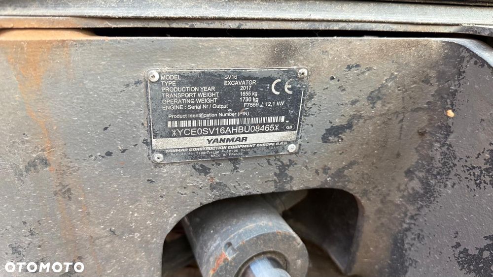 Yanmar SV 16 - 5