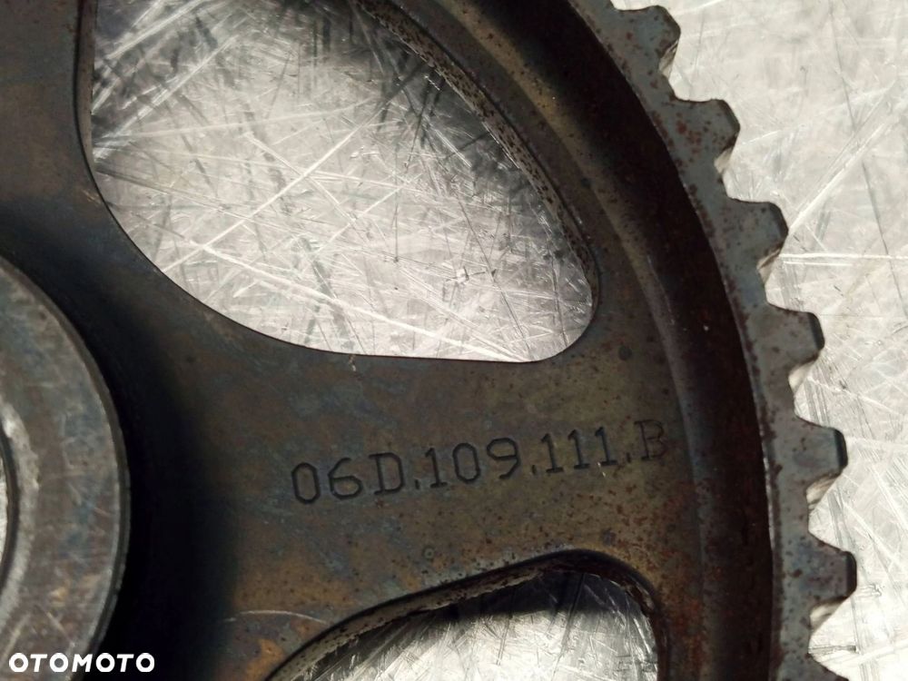 Koło pasowe wałka rozrządu VANOS VW Seat Audi A6 C6 2.0 TFSI BWE 06D109111B - 6