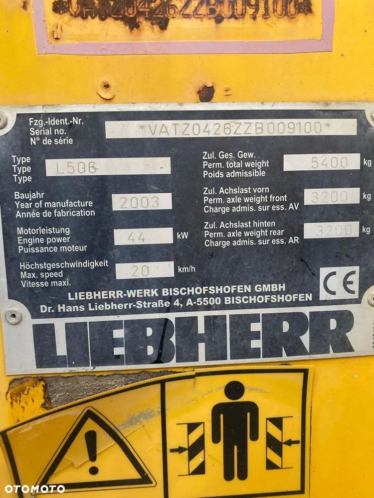 Liebherr L506 / Szczęka / 5,6t - 27