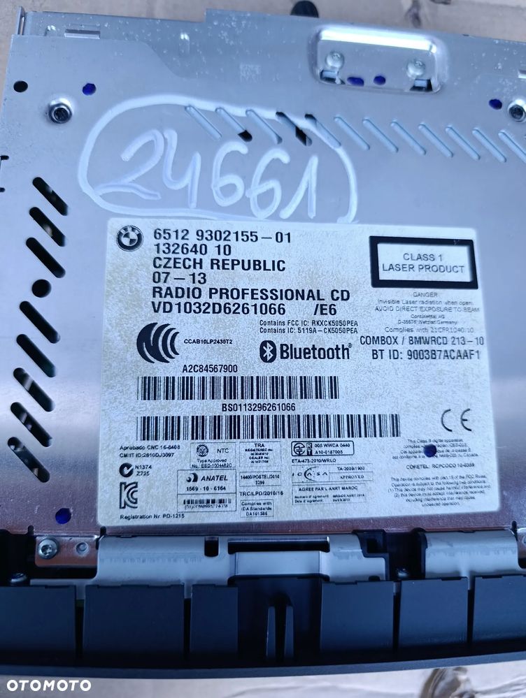 BMW X1 E84 RADIO WYŚWIETLACZ 9302155 - 3