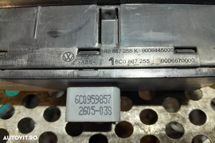 Butoane geam sofer 6R0867255K Volkswagen VW Polo 5 6R [2009 - 2015] H - 4