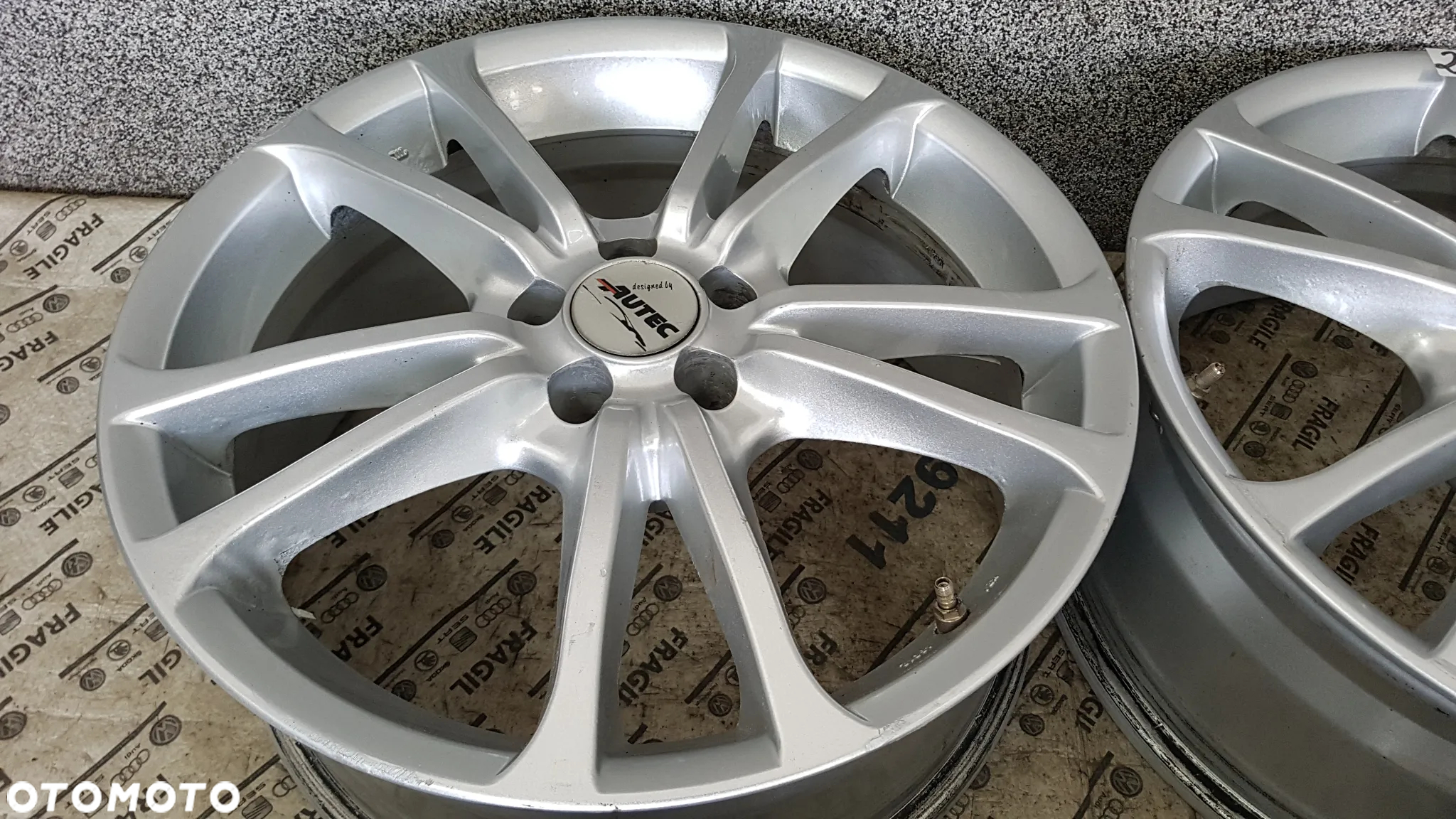 ALU FELGI ORYGINAŁ FIAT ALFA ROMEO 5X98 7JX17 ET27 - 5