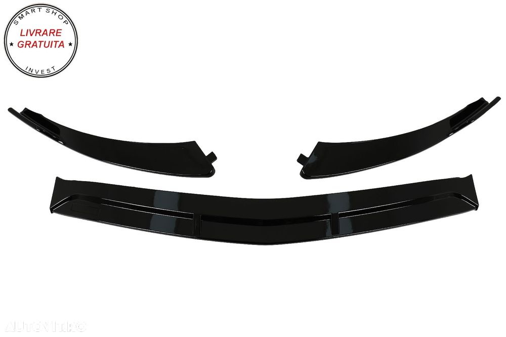 Prelungire Bara Fata Mercedes CLA X118 C118 Sport Line CLA35 (2019-2023) Negru Luc- livrare gratuita - 7