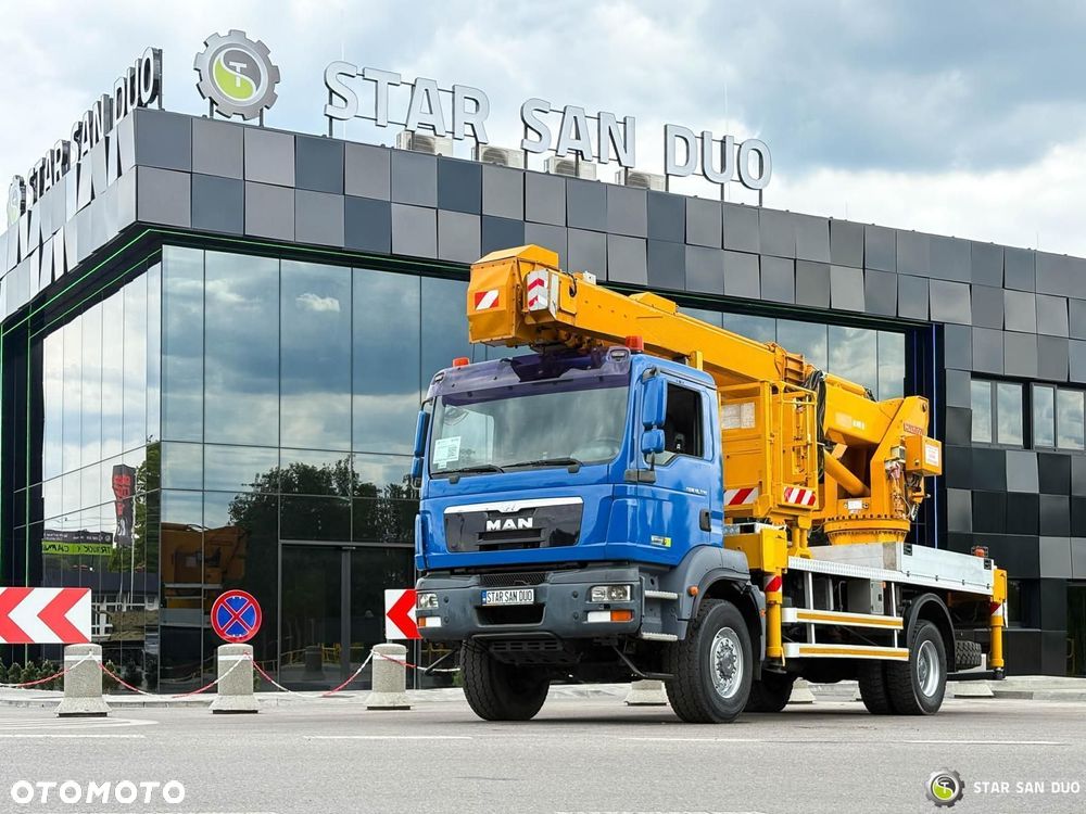 MAN TGM 18.330 4x4 MULTITEL J335 Podnośnik Koszowy - 8