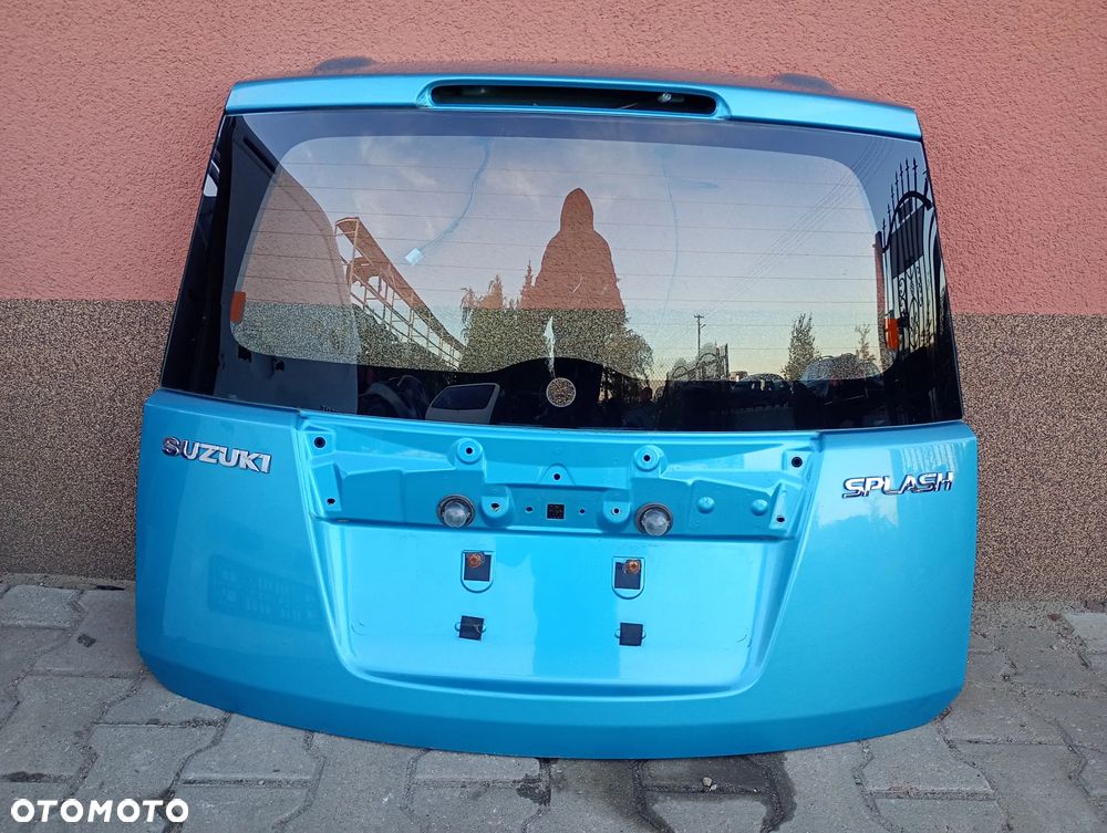 SUZUKI SPLASH ZKC klapa tylna bagażnika tył szyba - 1