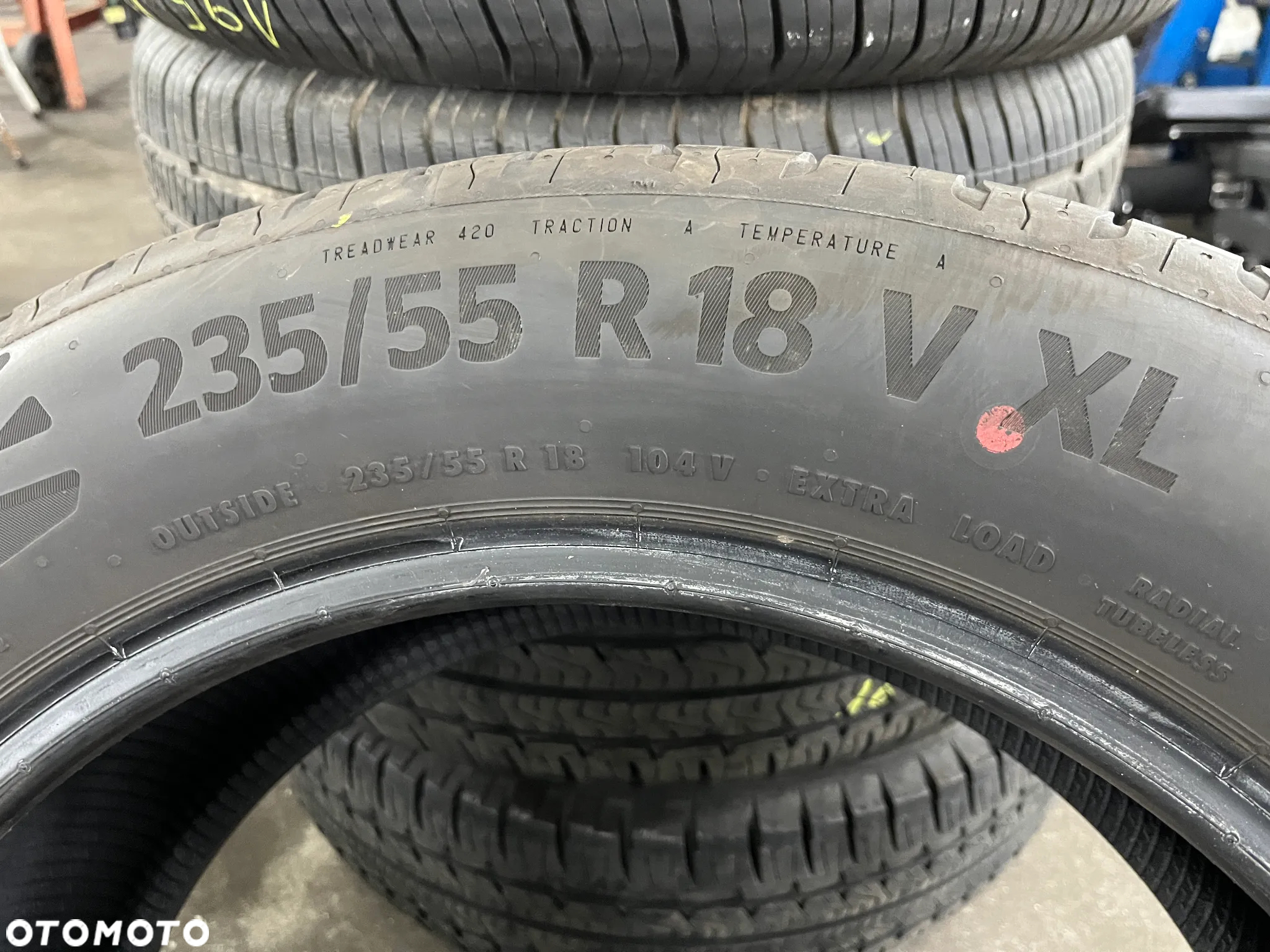 4x Opony Letnie 235/55R18 CONTINENTAL ECOCONTACT 6  22r 6,3mm Promocja!! - 6