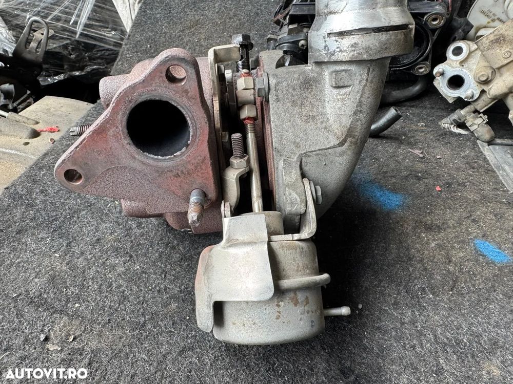 Turbo turbina Nissan Qashqai J10 2.0 DCI diesel 110kw 150cp motor M9R 2006 2007 2008 2009 2010 2011 2012 4x4 cutie manuala - 6