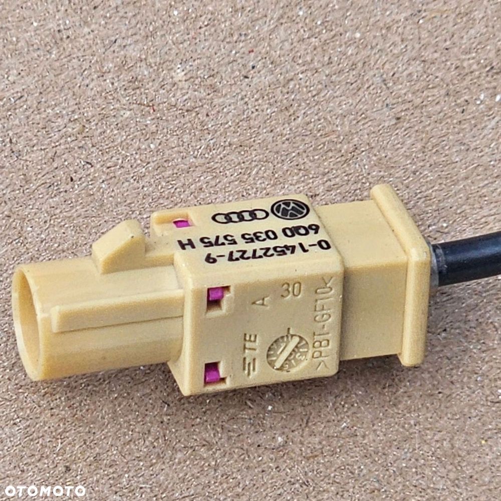 VW T6 lusterko zewnętrzne prawe 9 PIN 3x ANTENA ASYSTENT CZARNE LC9X - 7