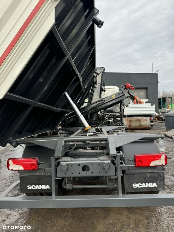 Scania P 320 / Wywrotka HDS HIAB - 13