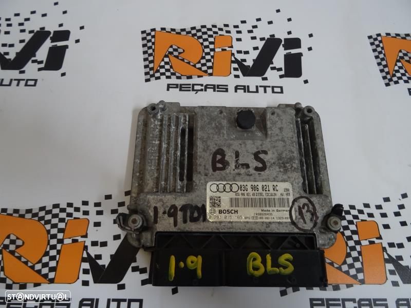 Centralina De Motor Audi A3 (8P1)  Centralina 1.9 Tdi / 03G906021rc / - 1
