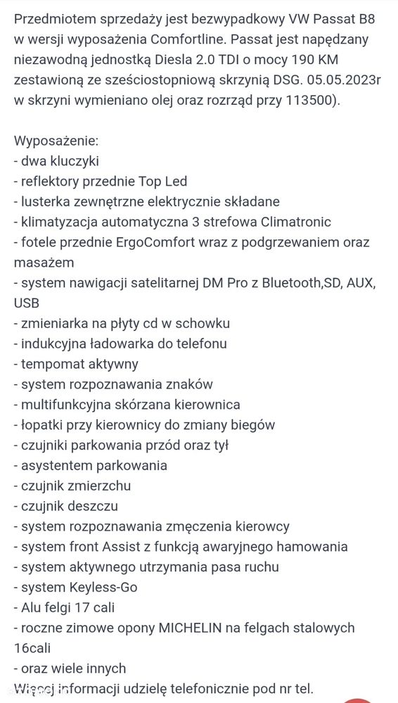 Volkswagen Passat 2.0 TDI BMT SCR Comfortline DSG7 - 15