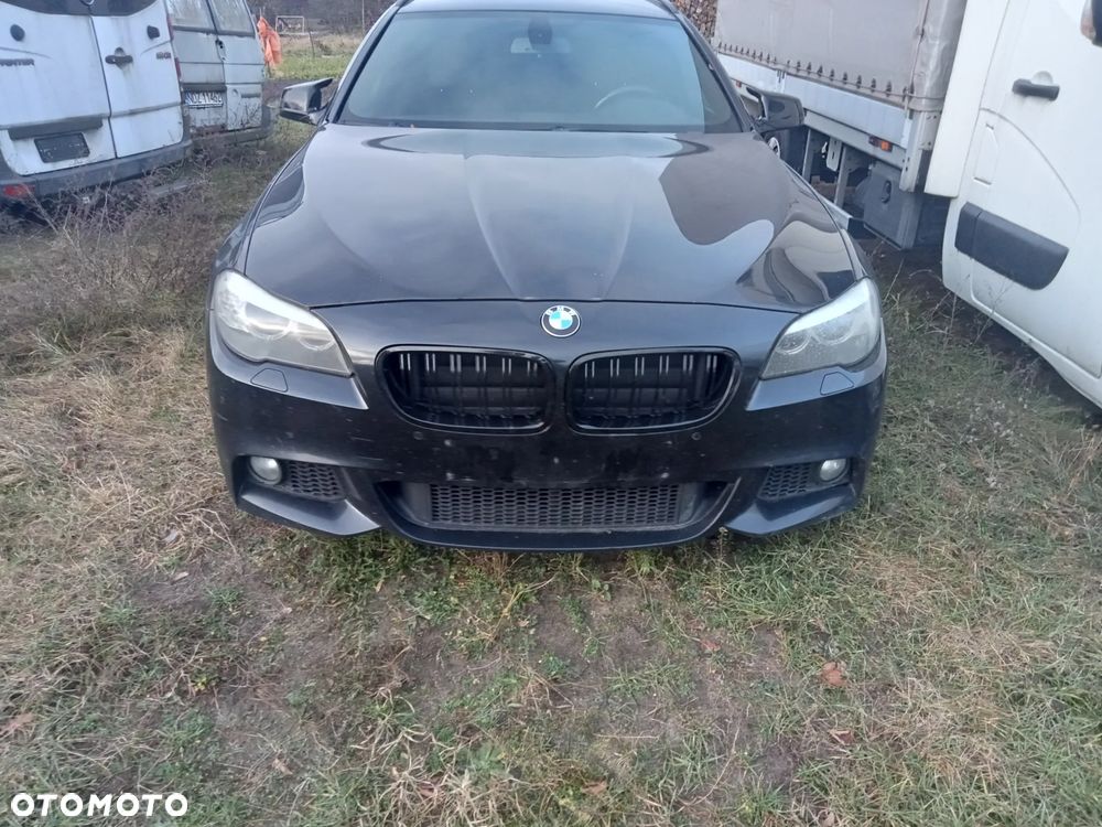 kompletny przód bmw f10 f11 maska zderzak pas lampy - 1