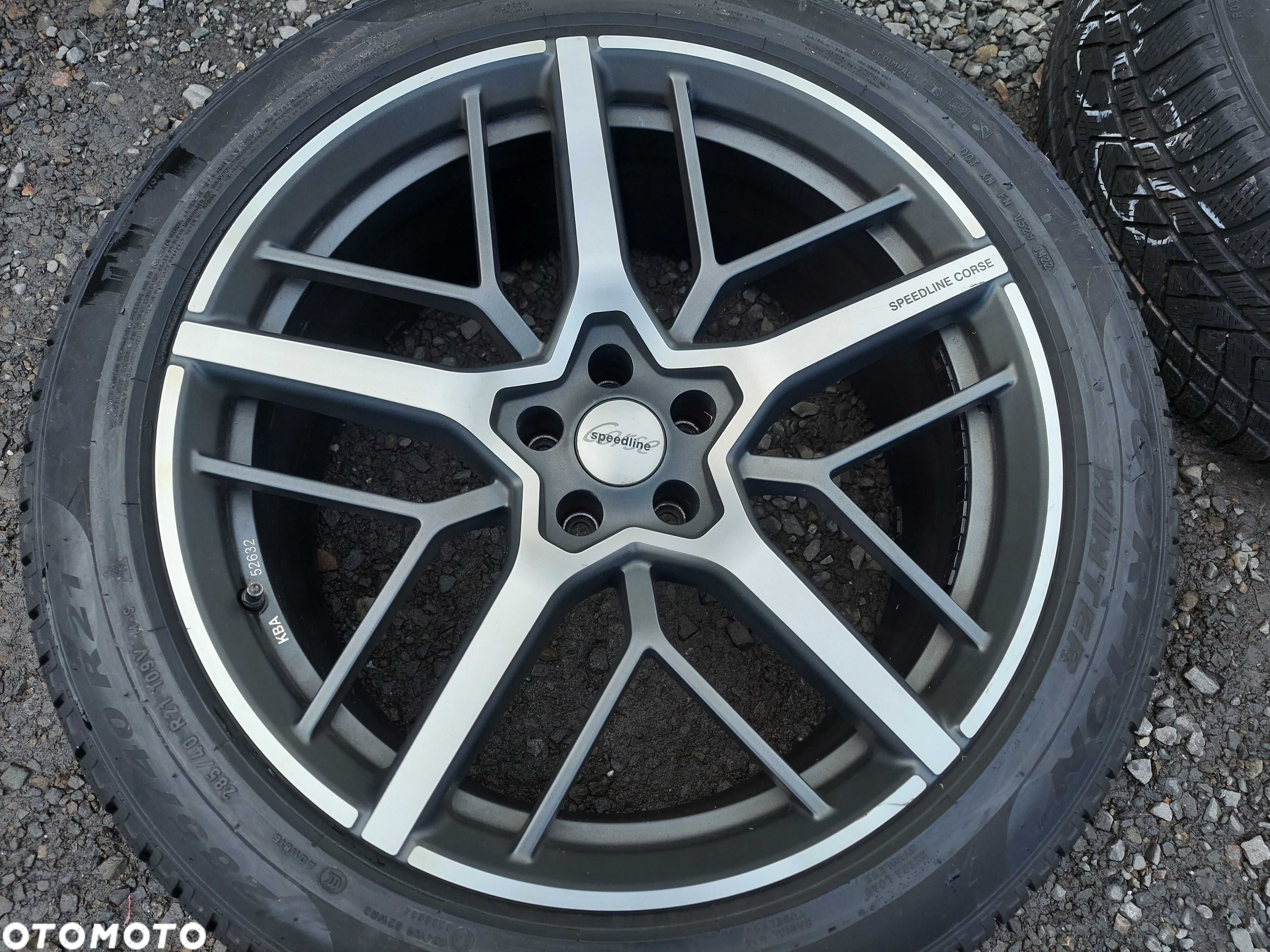 Kola 21 cali AUDI Q5 Q8 Q7 SQ7 SQ8 Mercedes VW BMW ET 20 opony 285/45 - 2