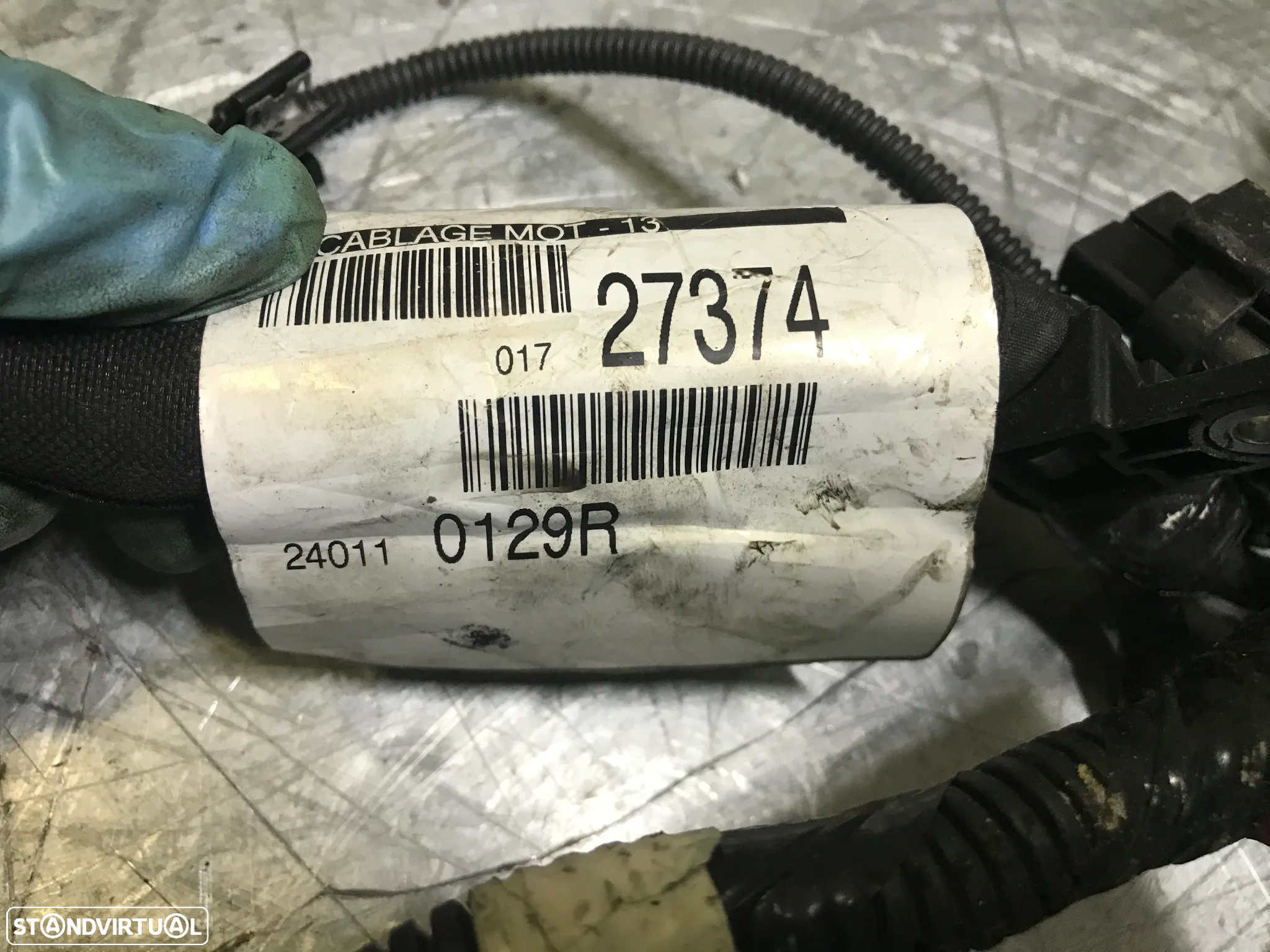 CABLAGEM / INSTALAÇÃO DO MOTOR RENAULT MEGANE III 1.5DCI 106CV 240110129R - 2