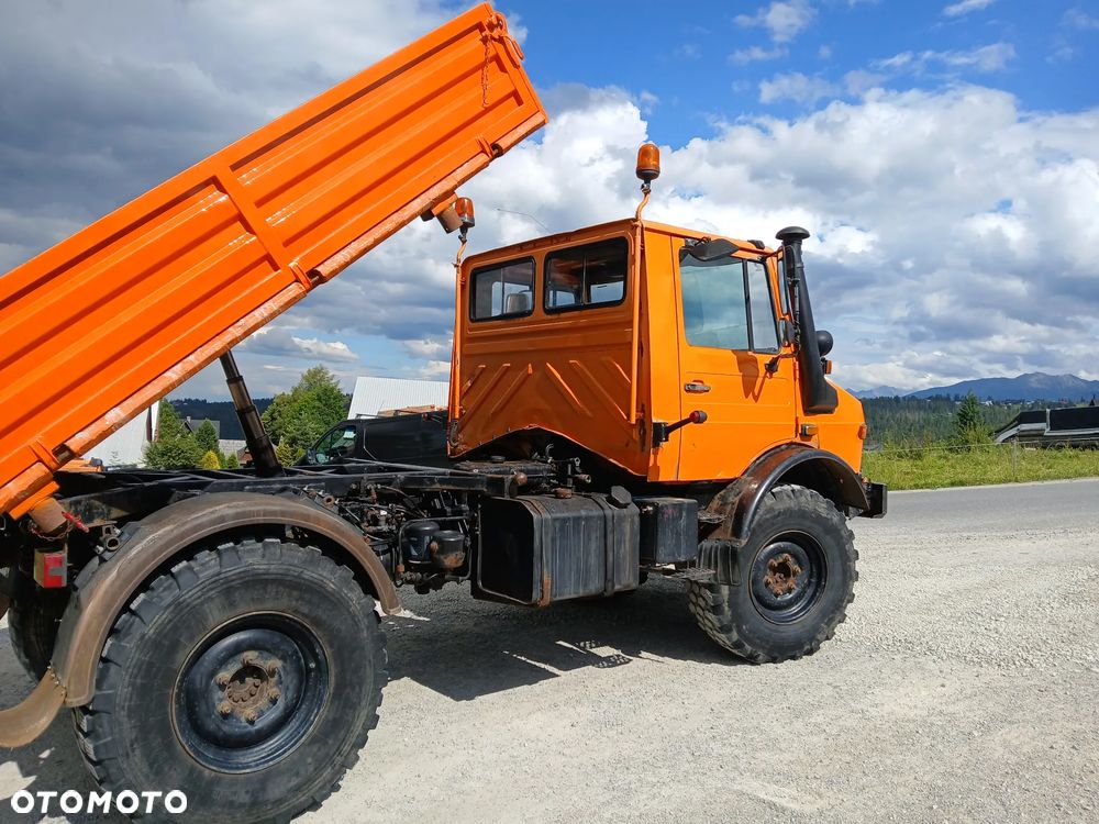 Mercedes-Benz Unimog 1450 4x4 Czołownica Ciagnik rolniczy - 1