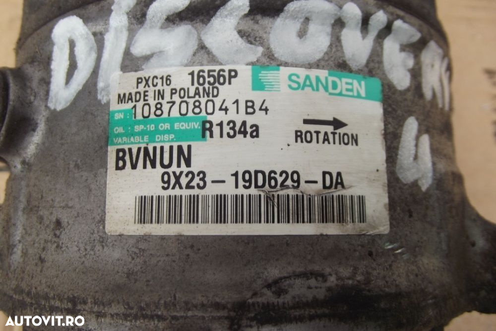 Compresor clima Range Rover Sport 3.0 Land Rover Discovery 4 Jaguar - 3
