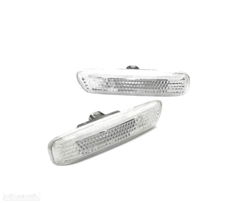 INDICADORES LATERAIS PARA BMW E46 98-01 SEDAN TOURING COUPE CABRIO BRANCO - 1