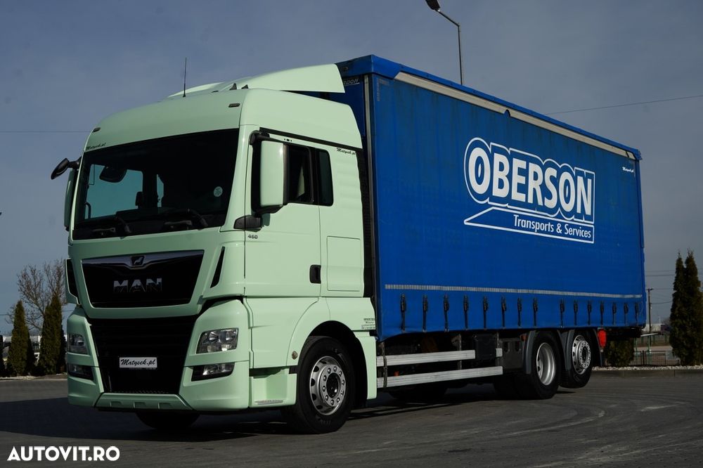 MAN TGX 26.460 / 120 M3 / 6x2 / SOLO /  AXĂ RIDICATĂ / AXĂ DIRECȚIE / - 1