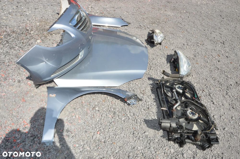 Zderzak maska błotnik lampa chłodnice  komplet przód opel insignia a - 4