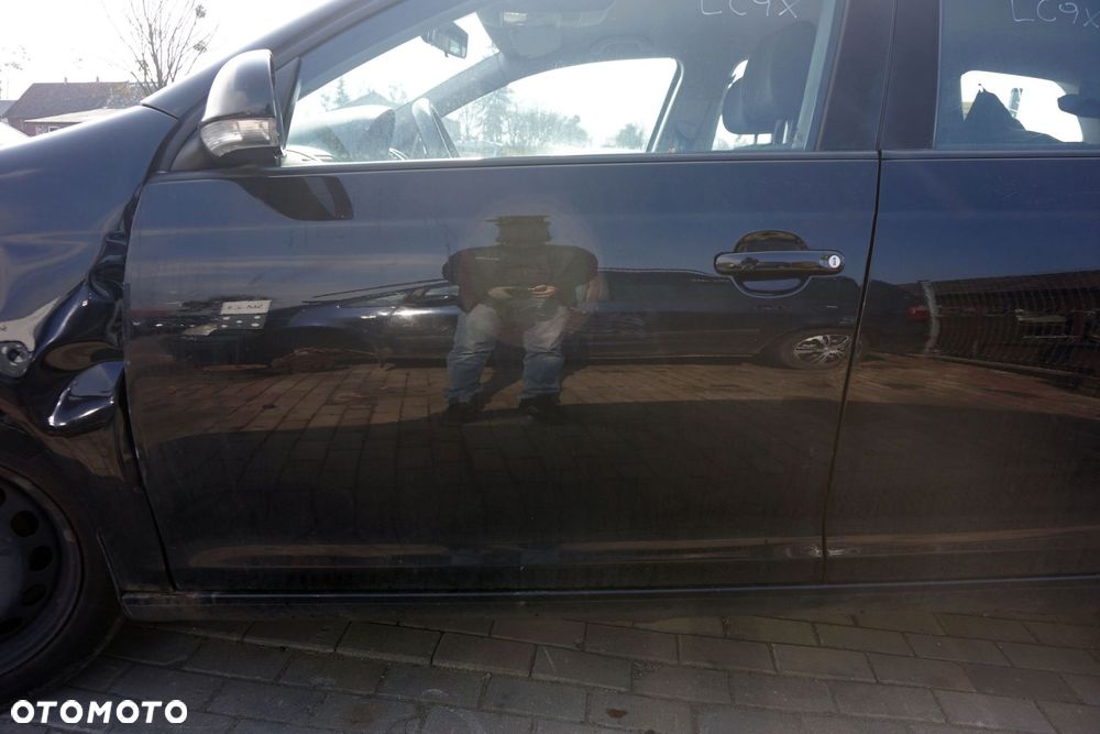 DRZWI PRZEDNIE LEWE GOLF V KOMBI LC9X  CZARNY VOLKSWAGEN 2003-2009 - 3