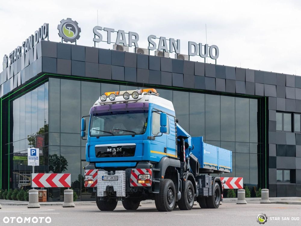 MAN TGA 33.480 6x6 PALFINGER PK 60002 HDS Żuraw Siodło Ciągnik - 13