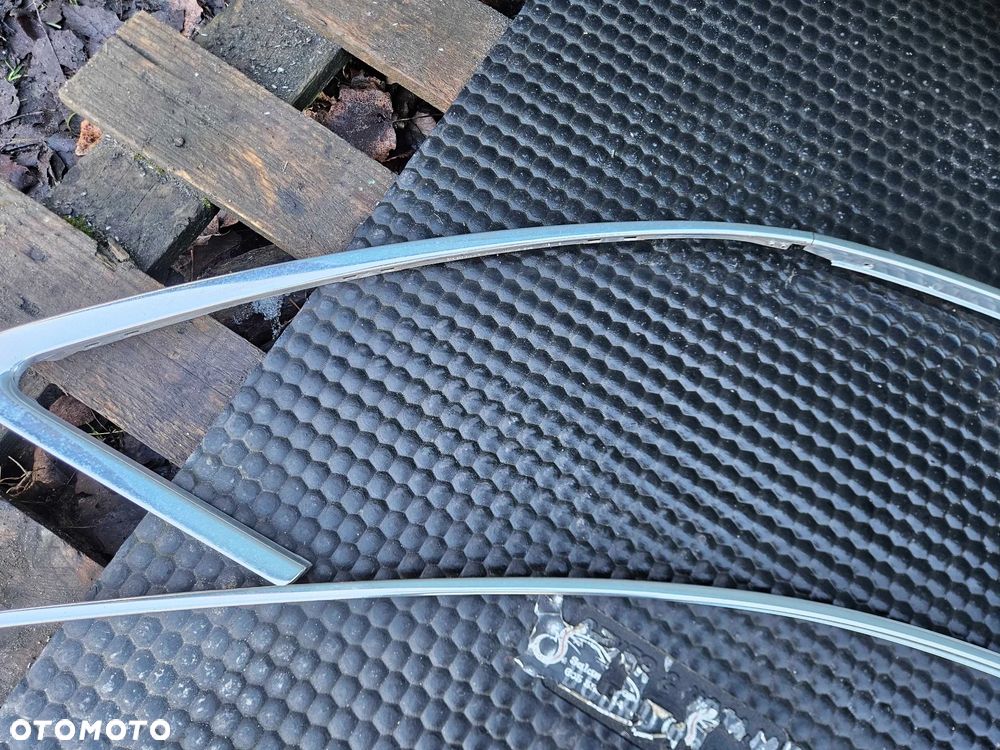 Listwa Listwy Dachowe Ramki Szyb Chrom Gorne Dlugie AUDI A4 B6 B7 Sedan - 12