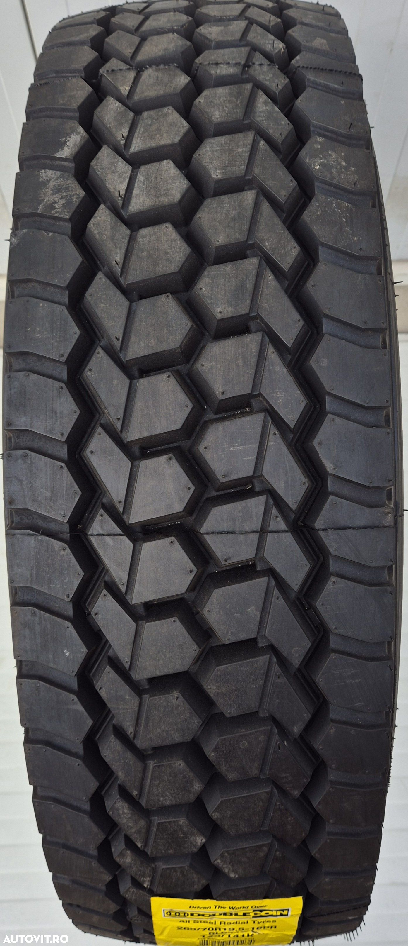 265/70 R19.5 143K DOUBLECOIN 16 P.R. ,Anvelope de tractiune M+S - 2