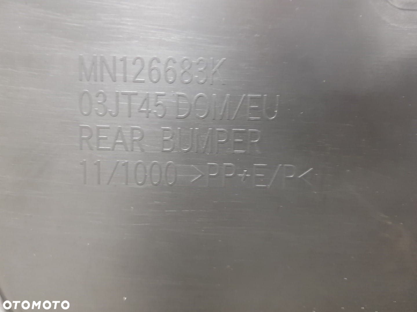 FABRYCZNIE NOWY ORYGINALNY ZDERZAK TYLNY TYŁ MITSUBISHI LANCER VII 7 03-11 KOMBI MN126683K - 8
