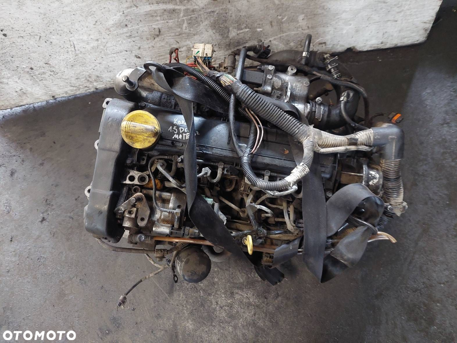 SILNIK DIESEL + POMPA WTRYSKI TURBO KANGOO I FL 1.5 DCI 54359700000 - 7