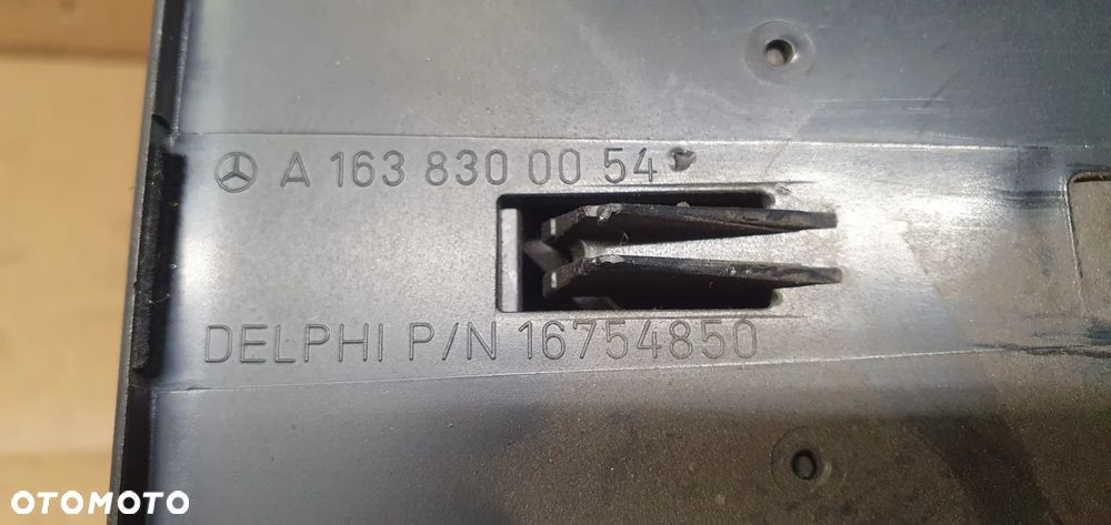 Kratka nawiewu środkowa Mercedes ML W163 A1638300054 - 6