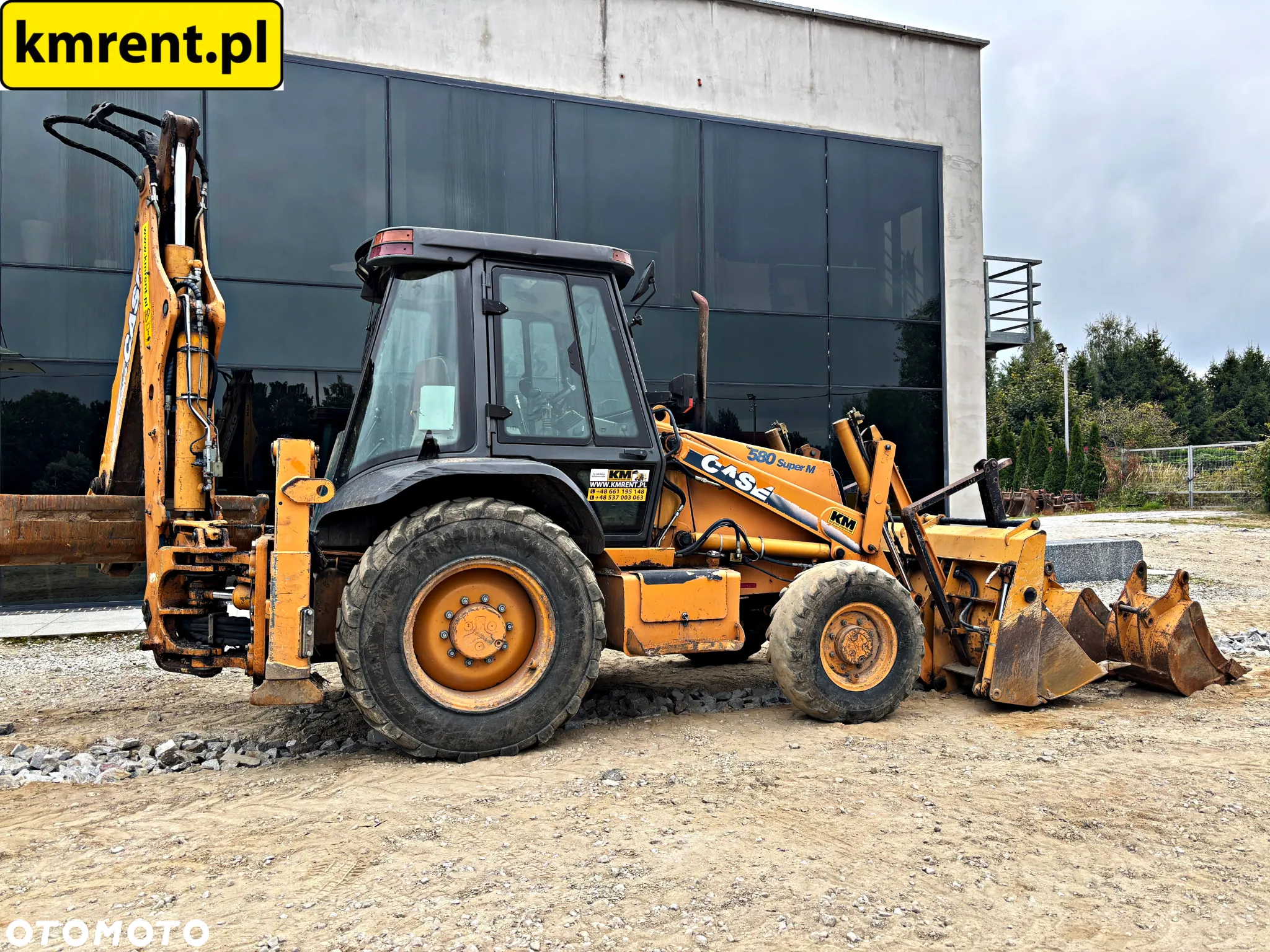 Case 580 SM KOPARKO-ŁADOWARKA 2003R. | JCB 3CX CAT 428 432 CASE 590 - 21