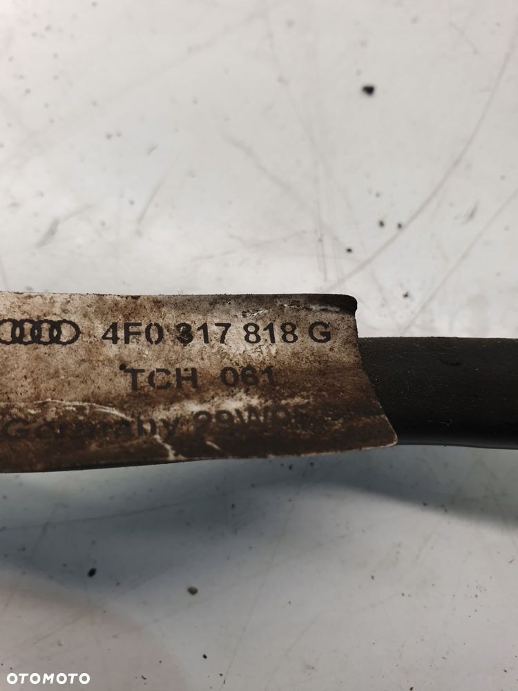 PRZEWÓD OLEJOWY SKRZYNI AUDI A6 C6 4F0317818G - 4