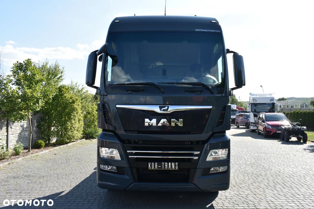 MAN TGX 18.510 // FULL LED  // 6X NOWE OPONY // NAVI // RETARDER // ALUFELFI ALCOA // ZABUDOWY MIĘDZYOSIOWE // SUBOFER // KLIMA POSTOJOWA // XENON // MAXX // - 9