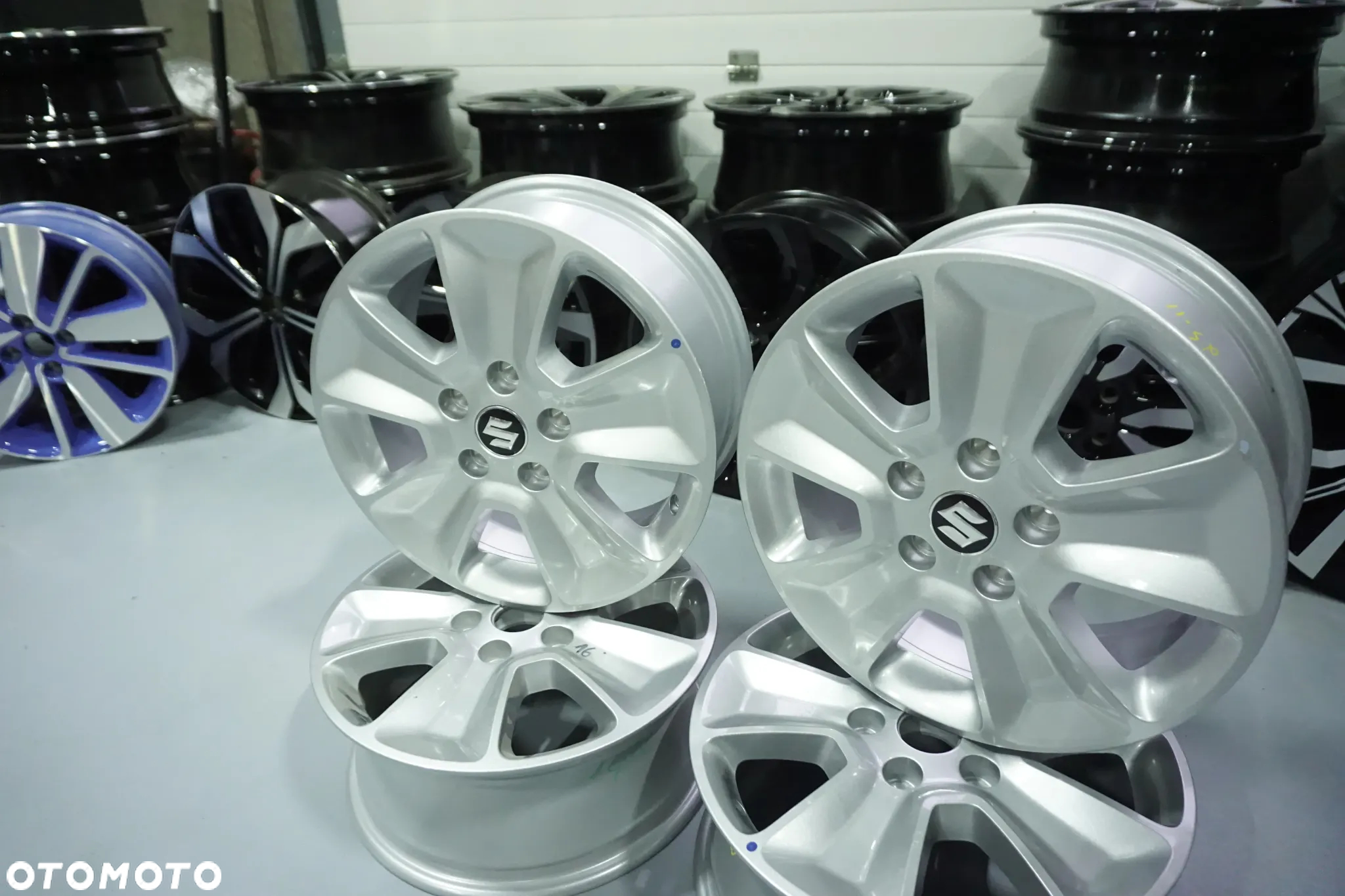 FELGI ALUMINIOWE 16 SUZUKI S CROSS VITARA GRAND VITARA SWIFT SX4 C CROSS KIZASHI  ET50 NOWE - 7