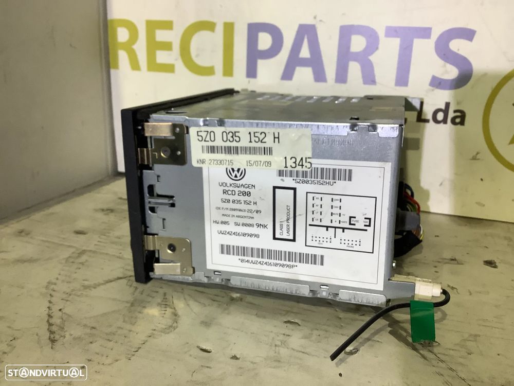 Auto Rádio Volkswagen Fox - 2