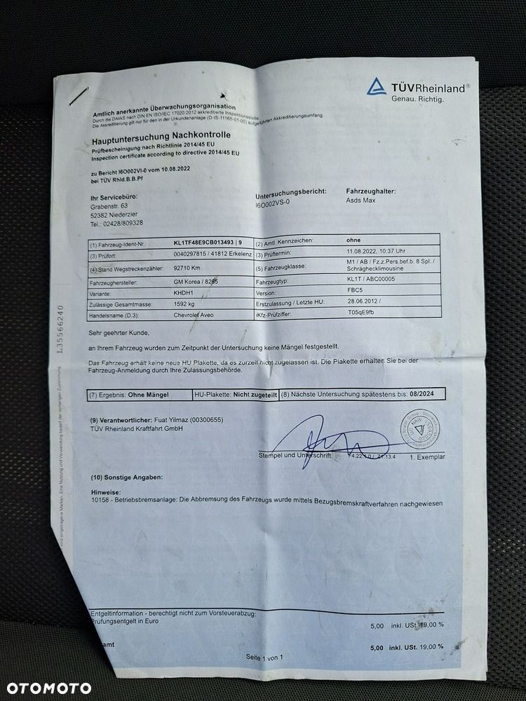 Chevrolet Aveo 1.6 LTZ - 30