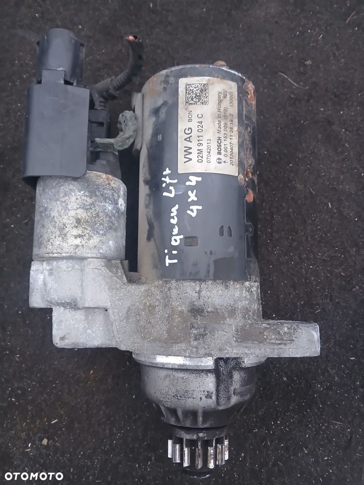 Rozrusznik tiguan 2.0 tdi 4x4