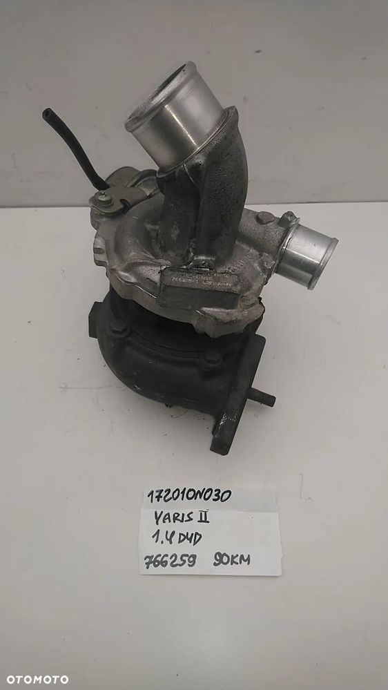 TURBOSPRĘŻARKA TOYOTA YARIS 2 1.4D4D 17201-0N030 - 7