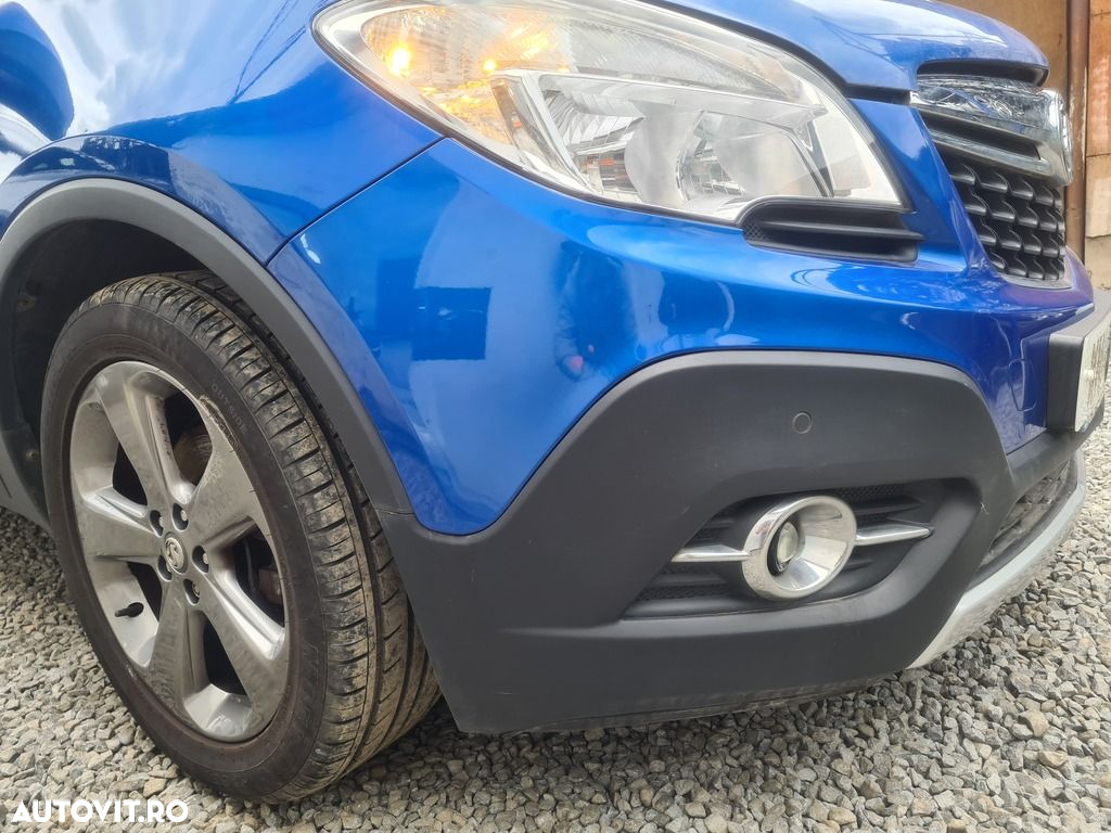 Bara fata Opel Mokka 2012 - 2016 Azure blue 868 (1250) model cu spalatoare far - 2