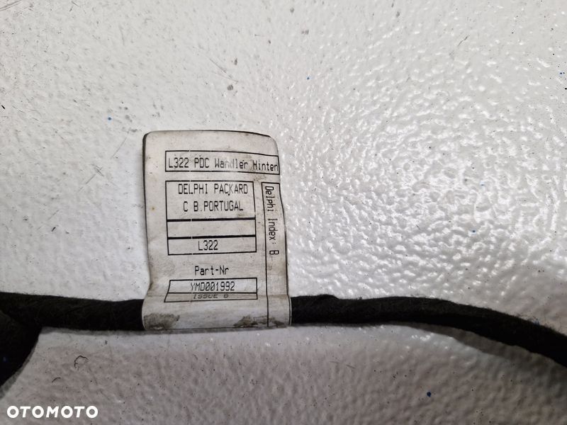 RANGE ROVER L322 WIĄZKA PDC PARKOWANIA TYŁ YMD001992 CZUJNIKI 4 SZT - 6