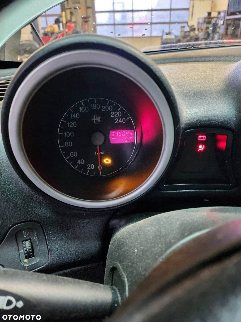 Alfa Romeo 156 KLAMKA ZEWNĘTRZNA DRZWI LEWA PRZÓD KLUCZYK PILOT KPL - 5