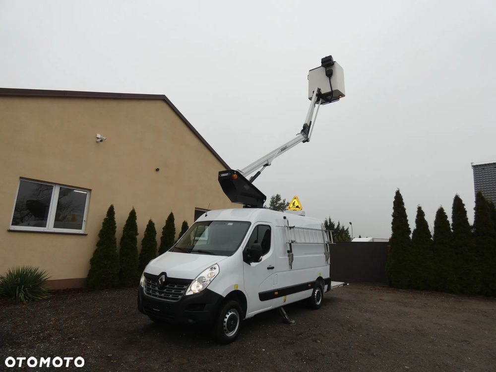 Renault Master, podnośnik koszowy, VERSALIFT VTL - 145F, 14,5 m, nawigacja - 2